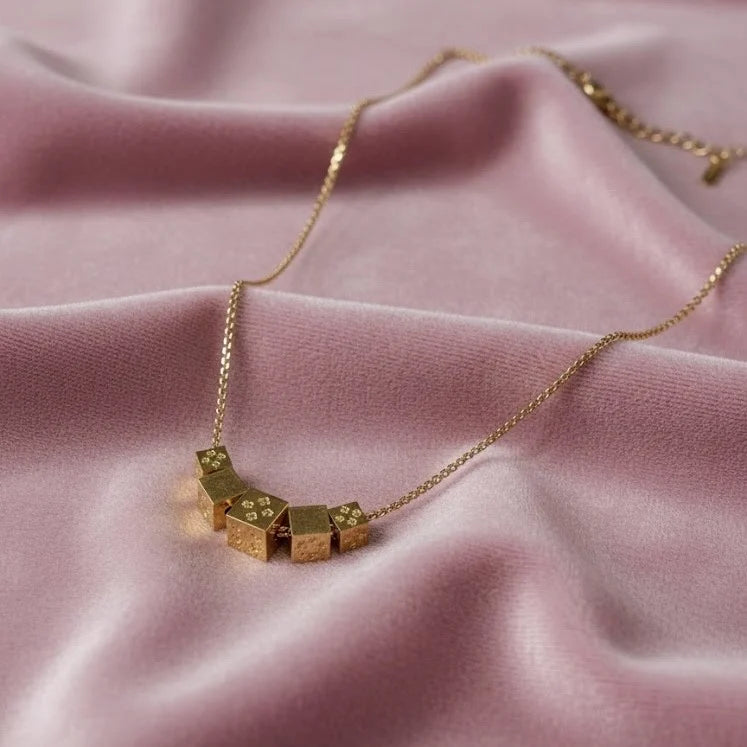 AURIC CUBE NECKLACE