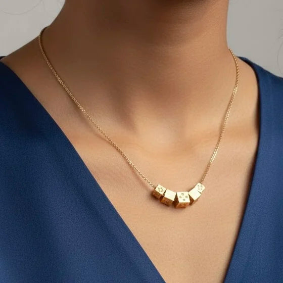 AURIC CUBE NECKLACE