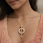 THE HALO BOLT NECKLACE