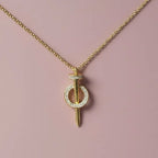 THE HALO BOLT NECKLACE