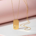 LUME TAG NECKLACE