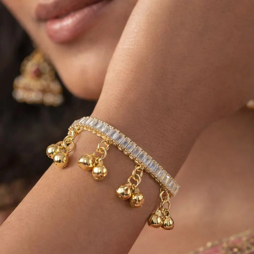 GOLDEN CHARM BELL BRACELET