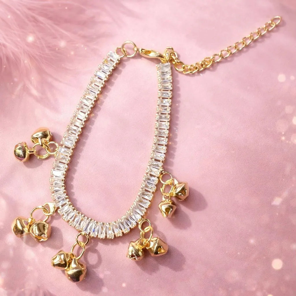 GOLDEN CHARM BELL BRACELET