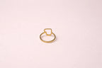 THE FRAME HEART RING
