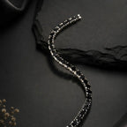 ZENITH BLACK TENNIS BRACELET