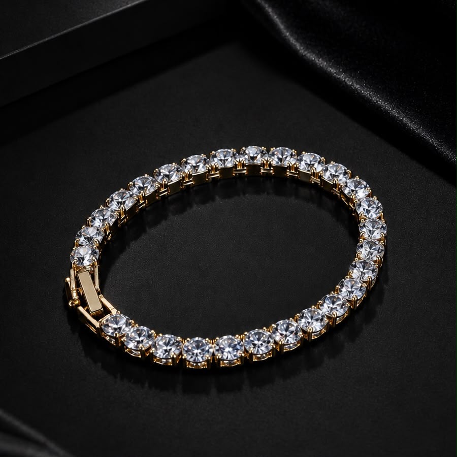 Zenith Golden Tennis Bracelet