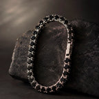 ZENITH BLACK TENNIS BRACELET