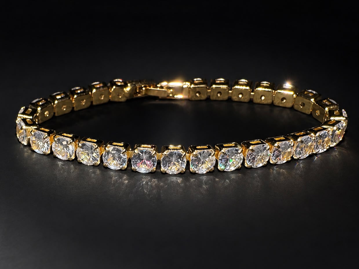 Zenith Golden Tennis Bracelet